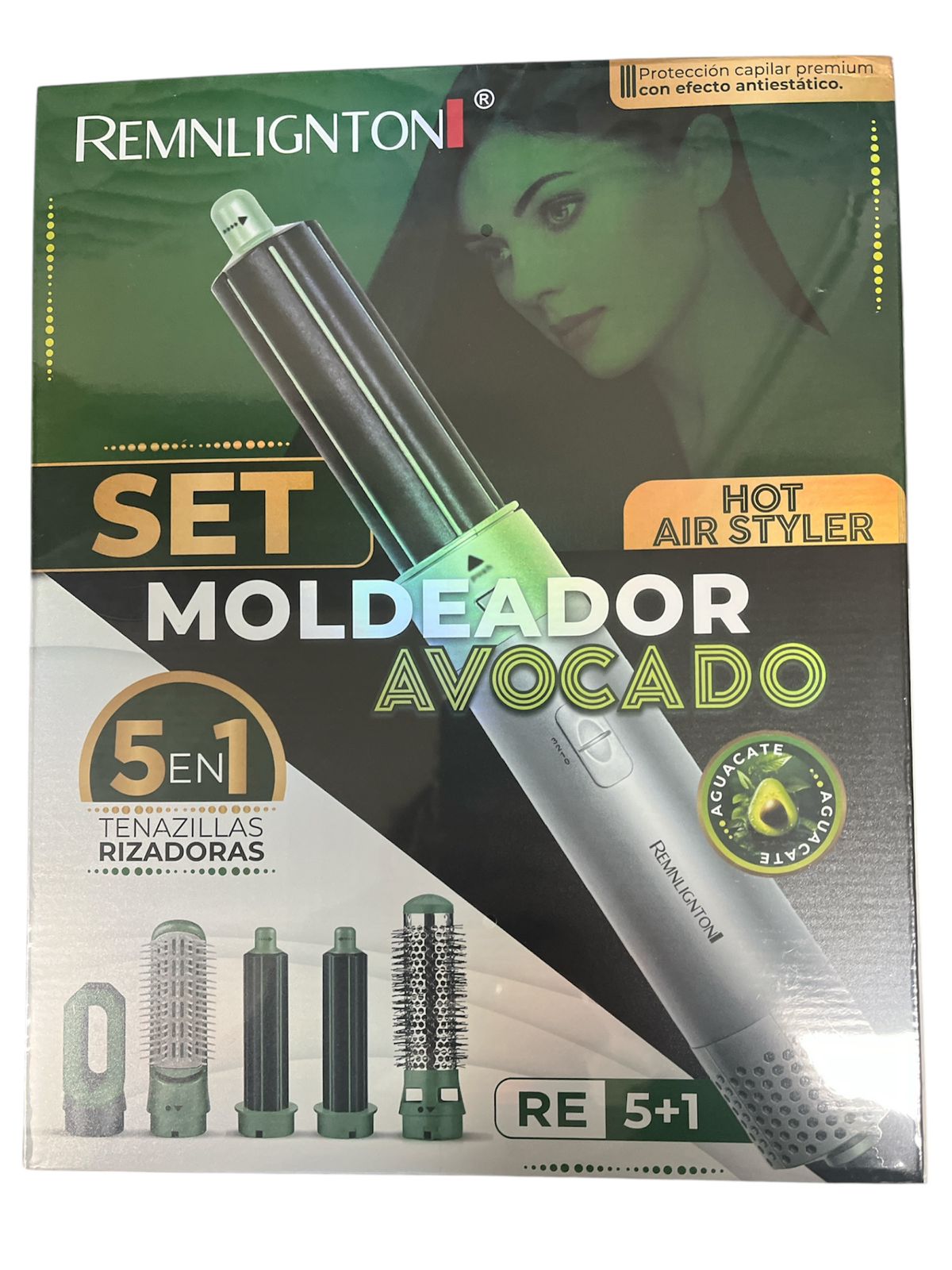 Cepillo Secador 5 En 1 Aguacate